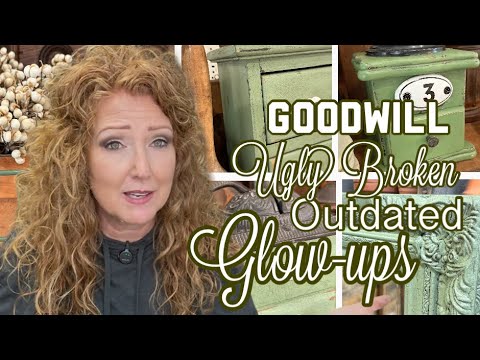 Ugly Broken Outdated Glow-Ups | Goodwill Makeovers
