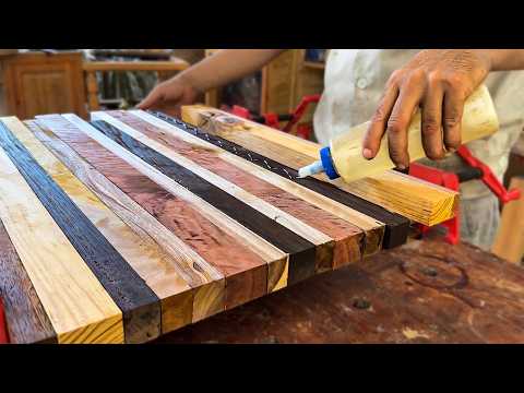 Look Here, This 70-Years-Old Carpenter Used to Make a Beautifully Beautiful 3D Table Like This