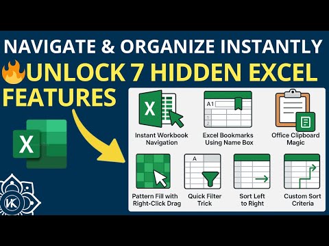 7 Hidden Excel Features You Probably Missed 🔥