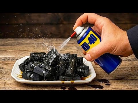 Mix WD-40 With Charcoal! Most People Would Never Know What Happened 😱