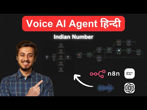 How to build Voice AI Agent for India using @BolnaVoiceAI | Indian Number