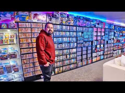 A millionaire invited me into his game room