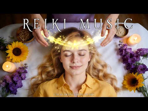 Reiki Music | Cleanse The Aura And Space | Heals Damage In The Body