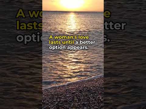 A woman’s love lasts until a better option appears.
-
#daygame #relationship #dating #masculinity...