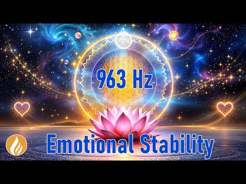 963 Hz + 432 Hz Emotional Balance & Stability Deep Inner Calm • Soul Alignment