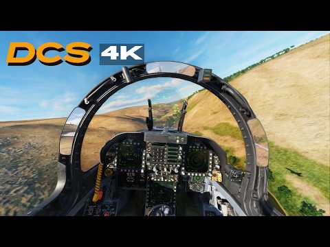 F/A-18C Intense Valley Strike Against Russian SA-11 | Amazing Graphics 4K 60FPS DCS World