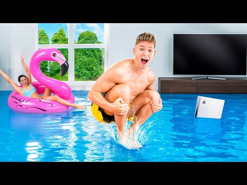 I Turned My House Into a Swimming Pool!