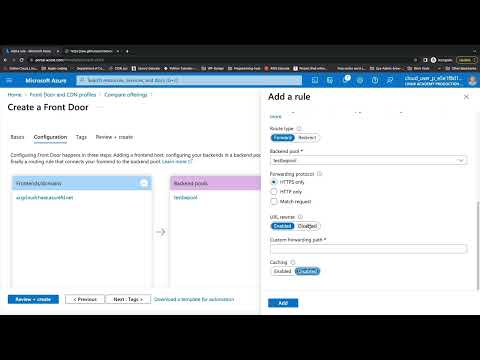 Demo  Implement Azure Front Door   Part 1