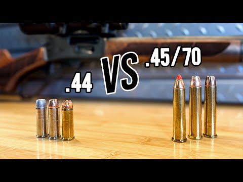 Lever-Gun Shoot-Out: .44 Mag vs .45/70 Gov’t