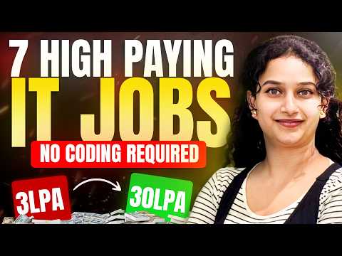 7 Highest Paying IT Jobs Without Coding | Start Learning before 2026