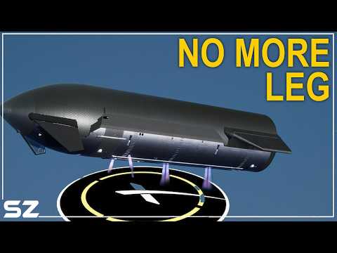 SpaceX Found Brilliant Solution to Land Starship on the Moon Without LEG Sooner than China...