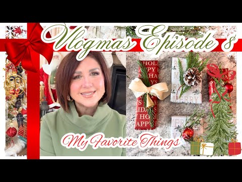 VLOGMAS DAYS 18–21 | My Favorite Things Party, New Beauty Finds & Beautiful Christmas Gift Wrapping