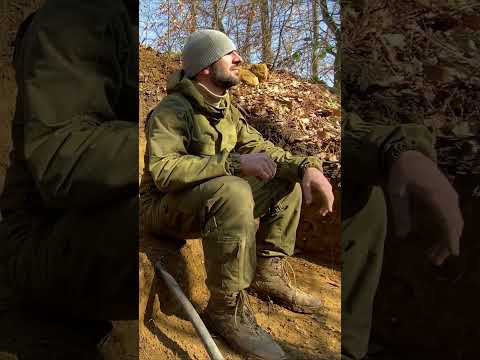 Bushcraft solo #camping #bushcraft #survival #building Part - 1