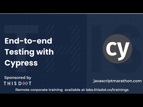 JavaScript Marathon: End-to-end Testing with Cypress