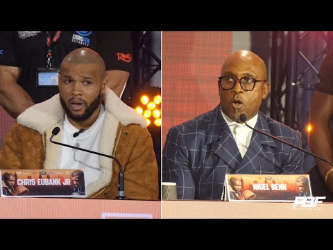 "IF YOU PUT YOUR HANDS ON ME AGAIN.." CHRIS EUBANK JR ISSUES CHILLING THREAT TO NIGEL BENN