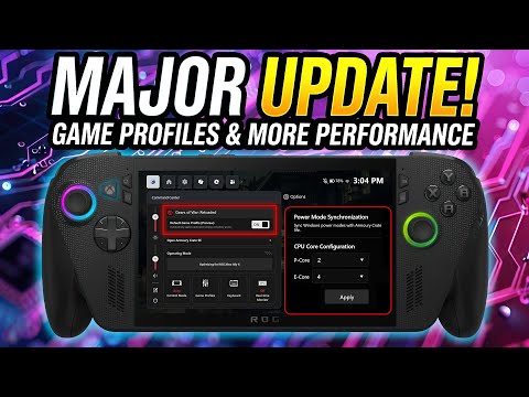 Huge NEW Update for the ROG Xbox Ally X — Massive Performance Boost!