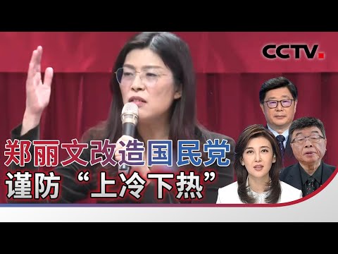 郑丽文改造国民党 谨防“上冷下热” 20251106 | CCTV中文《海峡两岸》