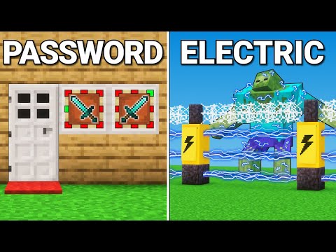 15+ PERFECT Ways to Protect Your HOUSE In Minecraft!