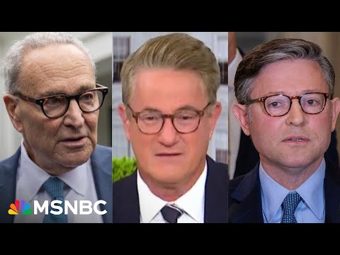 'It’s the minority leader’s fault?': Joe slams Speaker Johnson for blaming shutdown on Sen. Schumer