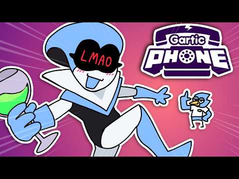 Deltarune Artists try ANIMATION on Gartic Phone... |  ☎️[#5]☎️
