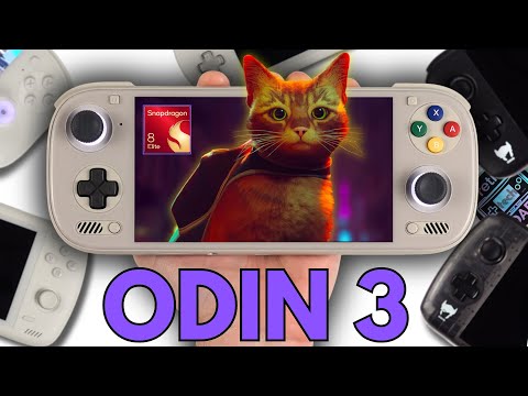 ODIN 3 - The “Elite” Handheld // In-Depth Review (Android & PC Gaming, Emulation, Teardown & More)