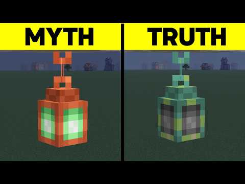 25 Myths Busted In Minecraft's New Update