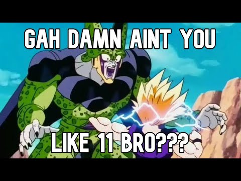 THE CELL SAGA WAS STRAIGHT MAYHEM AND VIOLENCE