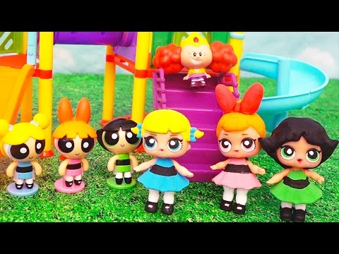 Powerpuff Girls Park Adventure | Toys and Dolls Story