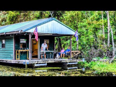 Houseboat Upgrades! Fishing, Frogging, and Cooking Chicken & Sausage Gumbo! 