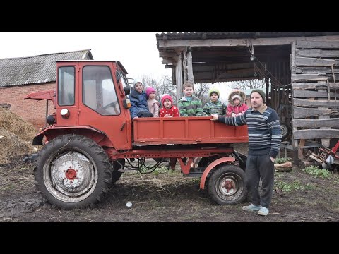 We were given a tractor as a gift! Service and a try at starting it!