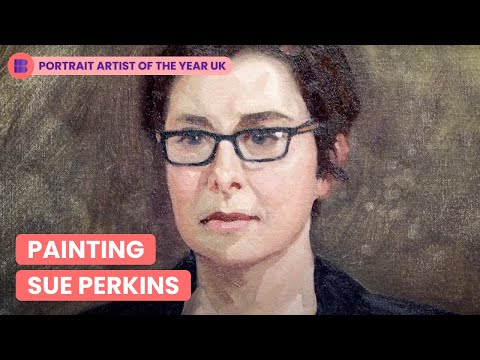 Sue Perkins Sits for Celebrity Portrait | Portrait Artist of the Year UK