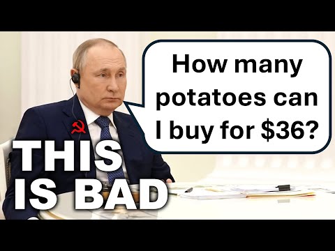 Russia's Oil Price PLUMMETS to $36 per Barrel