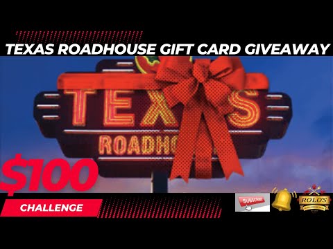 $100 Gift Card to Texas Roadhouse? Happy Hunting - Giving away “2” Texas Roadhouse gift cards