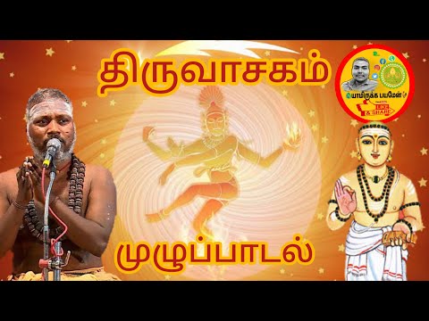 திருவாசகம் முழுப்பாடல் | Thiruvasagam Full Songs ( சிவ தாமோதரன் ஐயா ) | யாமிருக்க பயமேன்