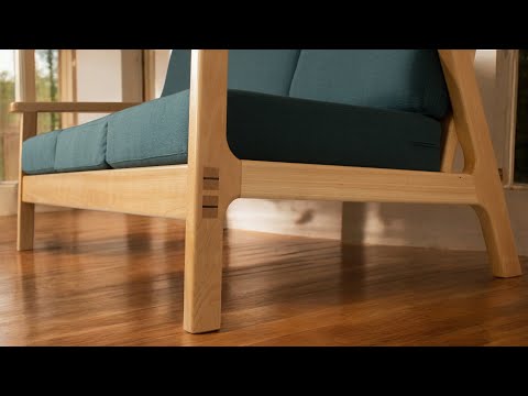 Carpinteria Japonesa sofa minimalista de Madera | Wood Furniture sofa design