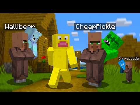 Hide & Seek as VILLAGERS in Minecraft