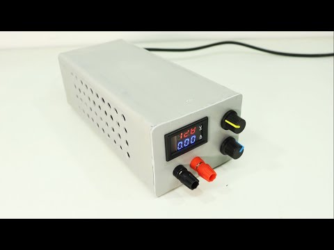 How To Make Variable Power Supply || All in One Lab Bench Power Supply