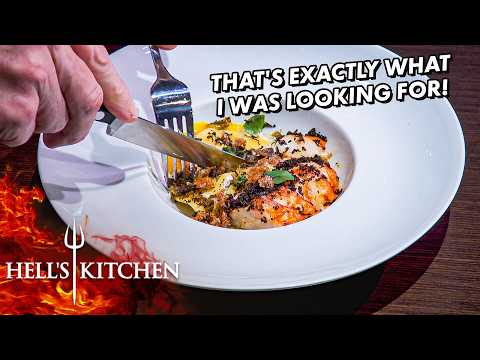 One Dish Impresses Ramsay So Much He Awards Black Jacket Before Tasting All Dishes | Hell's Kitchen