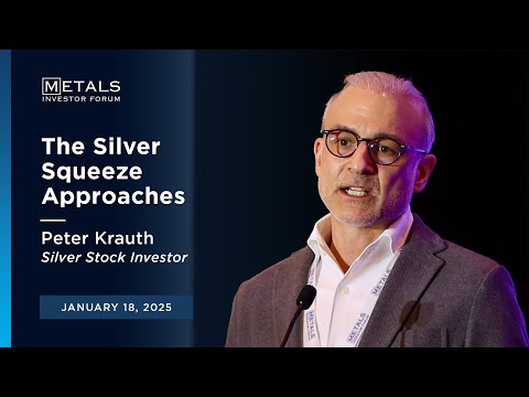 "The Silver Squeeze Approaches" Peter Krauth presents at Metals Investor Forum on Sep. 21, 2024