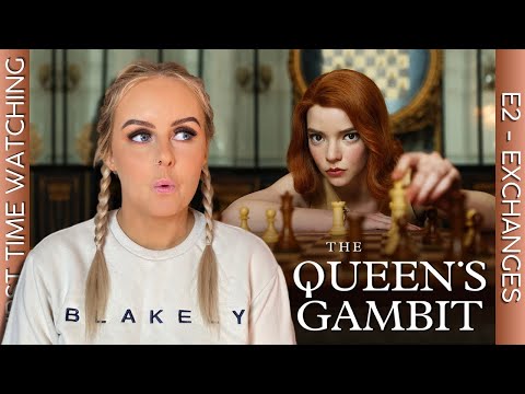 Reacting to THE QUEEN'S GAMBIT | E2 - EXCHANGES | Reaction