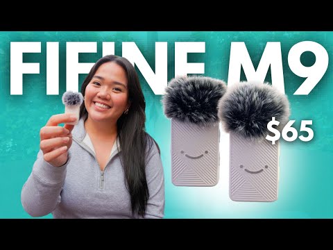 FIFINE M9 Dual Wireless Lav: Seriously CRISP High-End Mic for only $65