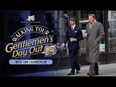 Gentlemen's Day Out In London | Kirby Allison & Tom Chamberlin