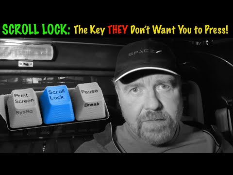 Scroll Lock - The Secret Key THEY Don't Want You to Press!