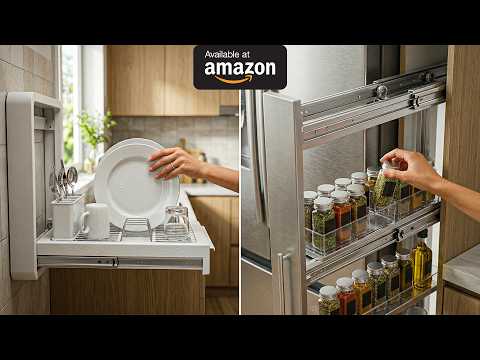 47 Amazon Smart Kitchen Space Saving Ideas That Make Small Kitchens Look Bigger