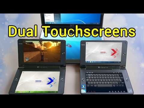 I Bought a 2010 Dual Touchscreen Laptop ... Twice | Let's Restore Two Libretto W100 Together