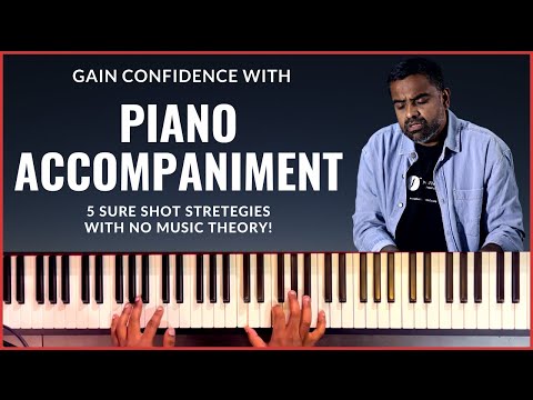 ACCOMPANY on the Piano 🎹 for Beginners | 5 techniques designed for Singers & Producers