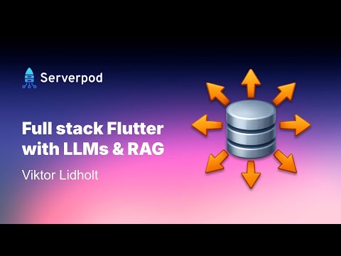 Chat with your documentation. 🧑‍💻 Built with Flutter, Serverpod, Gemini, and RAG. Full tutorial.