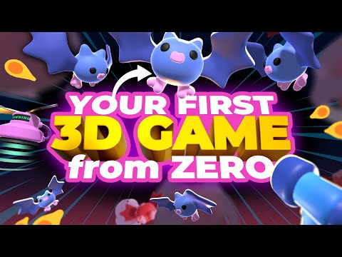 Your First 3D GAME From Zero in Godot 4  **Survivor Arena FPS**