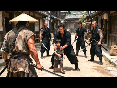 A swordsman in a straw hat steps in to defeat a hundred and save a boy—he’s Kung Fu grandmaster!