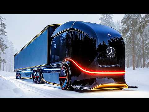 СУМАСШЕДШИЕ КОНЦЕПТЫ ГРУЗОВОГО ТРАНСПОРТА, КОТОРЫЕ ПОРАЖАЮТ ВООБРАЖЕНИЕ